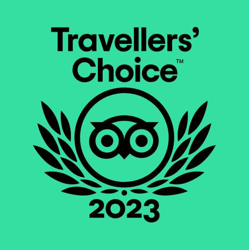 Travellers Choice trip advisor award 2023