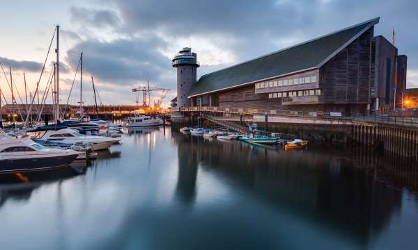 View of maritime museum