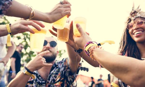 People drinking Beer