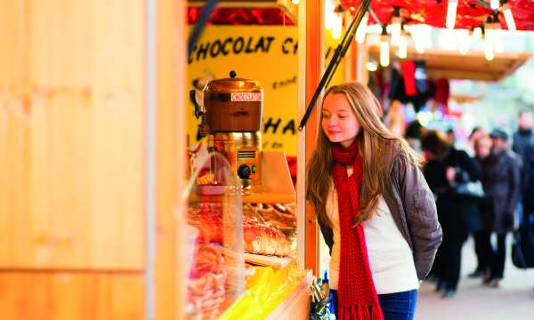 Child at Christmas Market