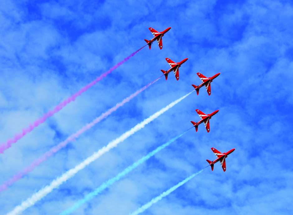 Air Display in the sky 