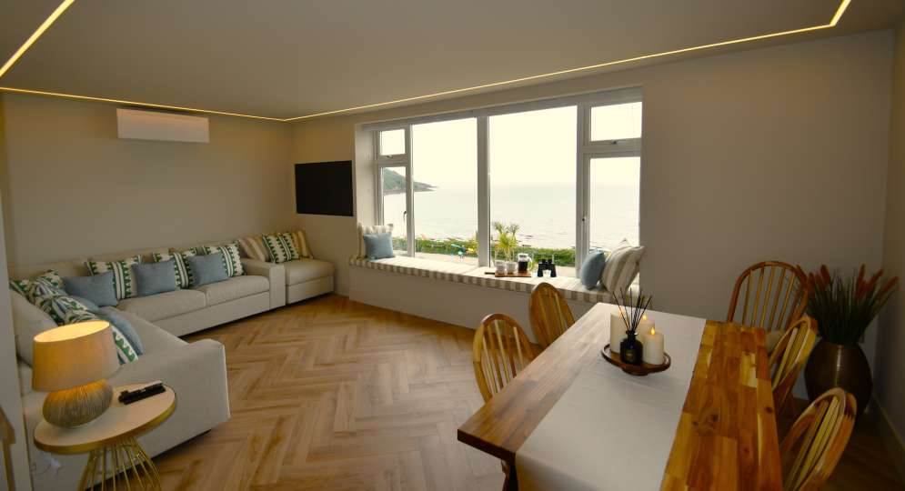 Lounge & Dining Table of the Duchy Beach House